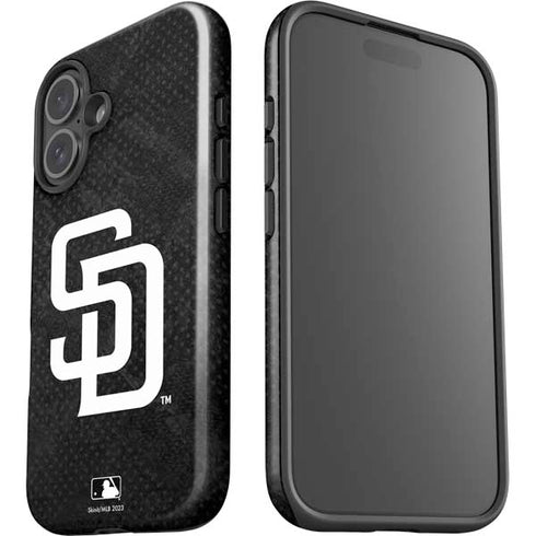 MLB San Diego Padres Dark Wash iPhone 16 Plus Impact Case